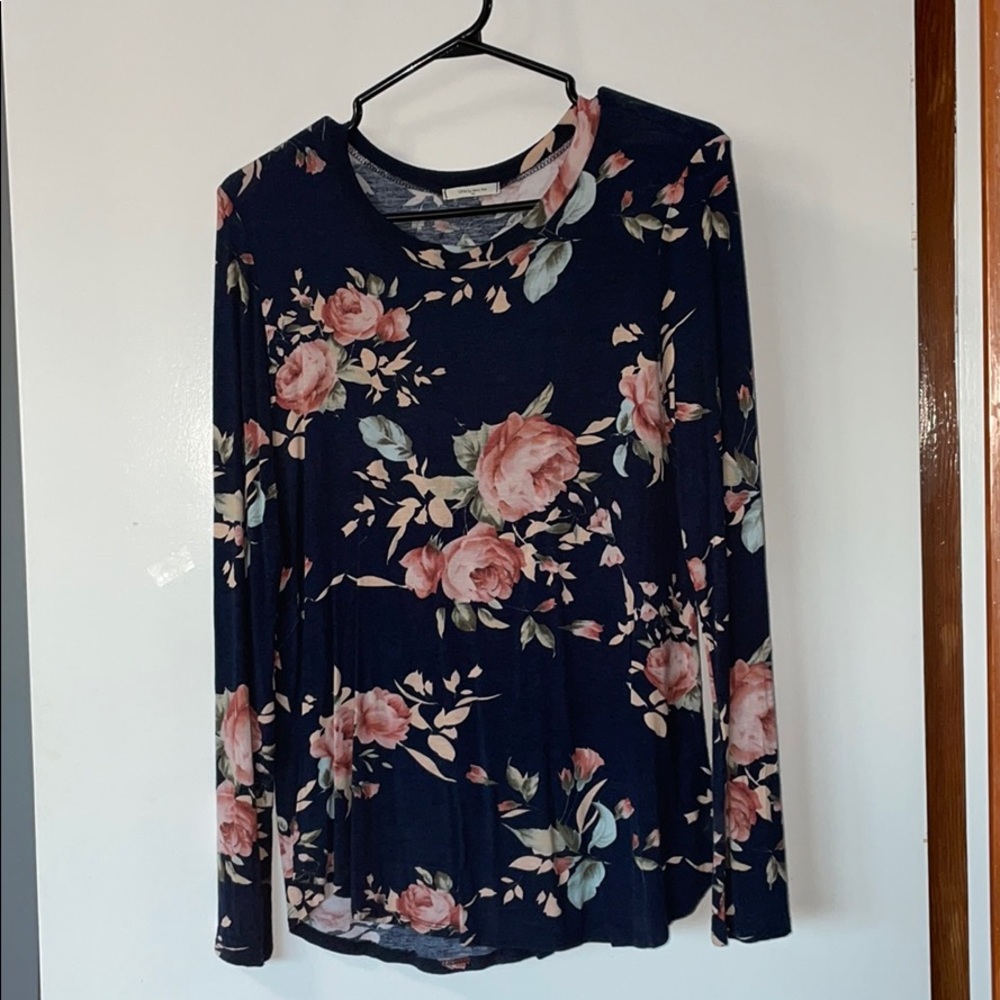 Floral Long Sleeve Shirt